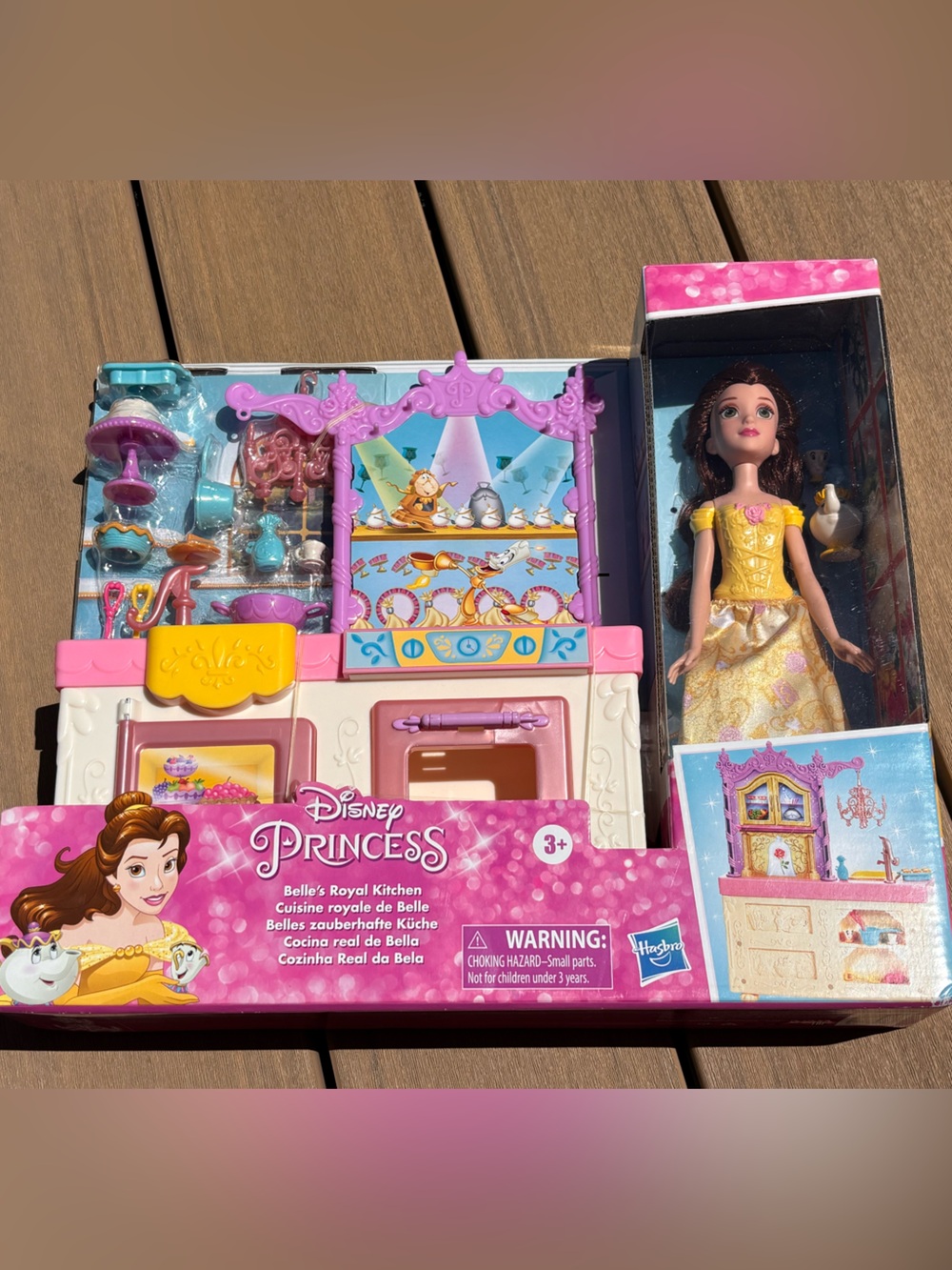 Belle and kitche  Playset - Disney princess